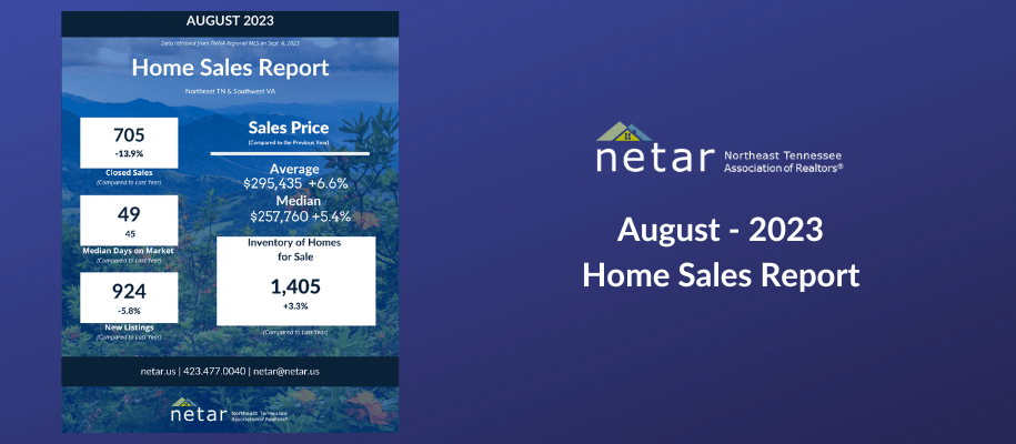 August 2023 Sales Report Banner