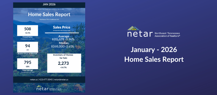 Jan. 2026 Home Sales Report Banner