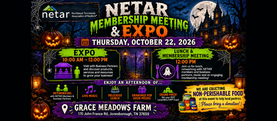 NETAR Membership & Expo with Food Drive